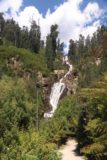 Steavenson_Falls_17_016_11202017 - Looking along one of the tracks leading closer to the base of Steavenson Falls. Notice the floodlight on the lower left. This photo was taken in November 2017, and the floodlight was the same one as the one we saw in November 2006