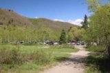 Stewart_Falls_143_05282017 - Approaching the Mt Timpanogos Trailhead with its crowded parking lot