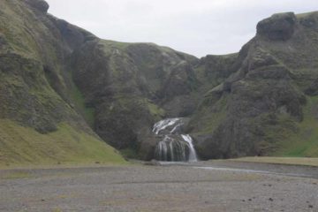 Stjornarfoss is a small but attractive waterfall flanked by rugged volcanic hills.  You can see this waterfall on the short road between Kirkjubæjarklaustur (Klaustur for short) and...
