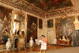Stockholm_329_08022019 - Checking out the fancy porcelain and paintings adorning this room in the Drottningholm Palace