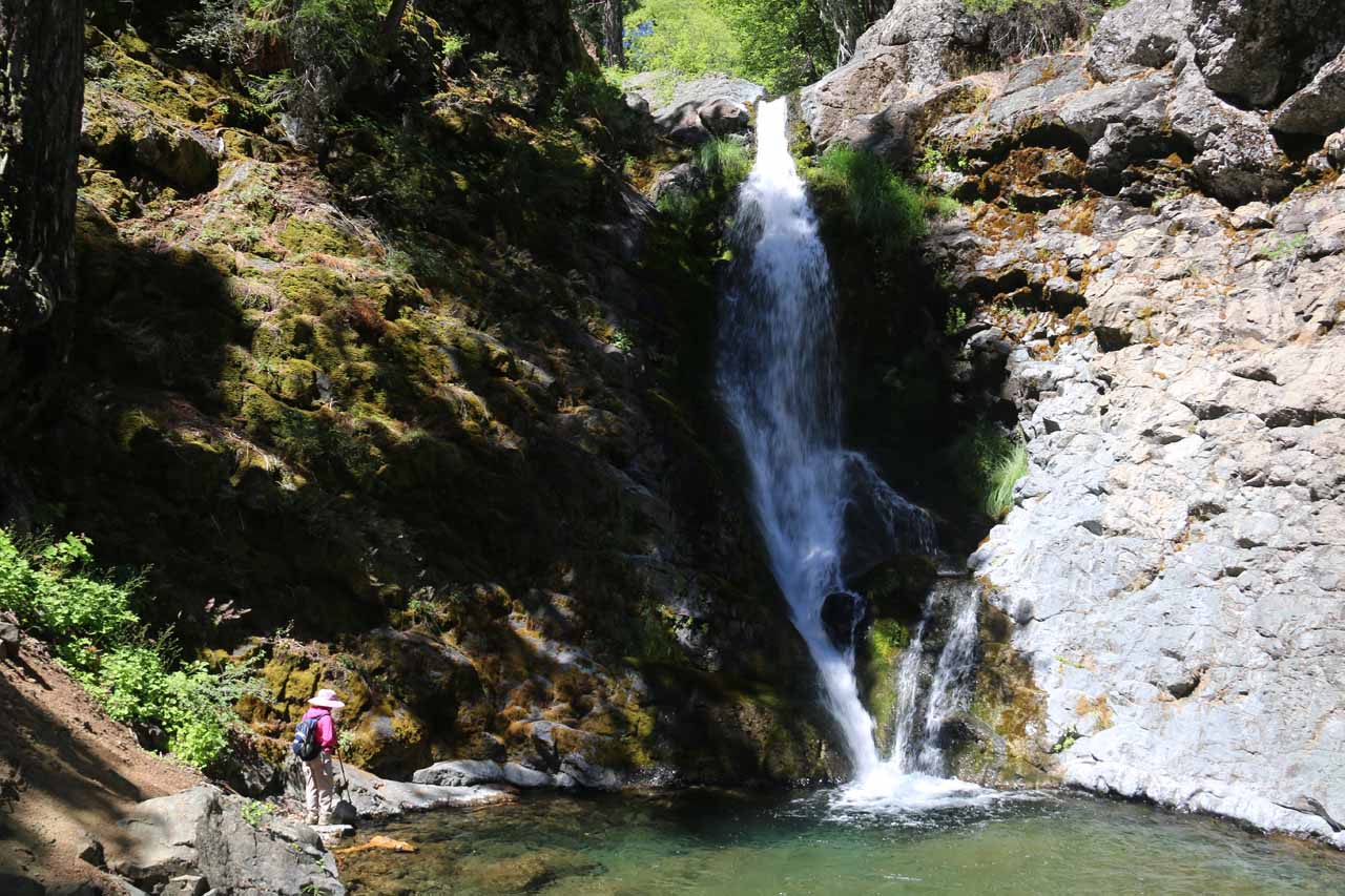 Stony Creek Falls - Remote Waterfall in Snow Mountain Wild