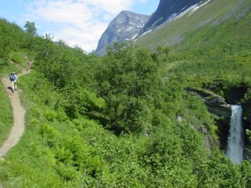 Storseterfossen (or Storsæterfossen) was one of the more memorable waterfalls in the Geiranger Fjord area because of a couple of things.  One was that it couldn't be seen on the cruise of...