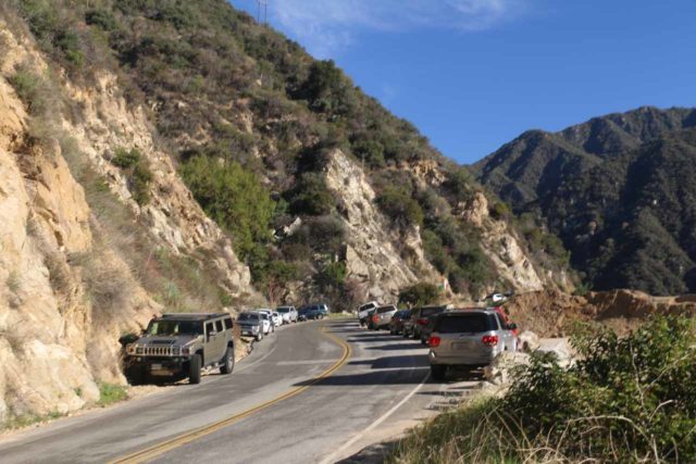 Sometimes the parking situation at some of Southern California's Waterfalls can be a bit tense so it makes sense to get an early start or try to stay at a place closer to the trailheads so you can get out ahead of the rush