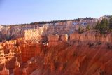 Sunset_Sunrise_Loop_241_04032018 - Looking towards the soft orange cliffs of the Bryce Canyon Amphitheater near Sunset Point