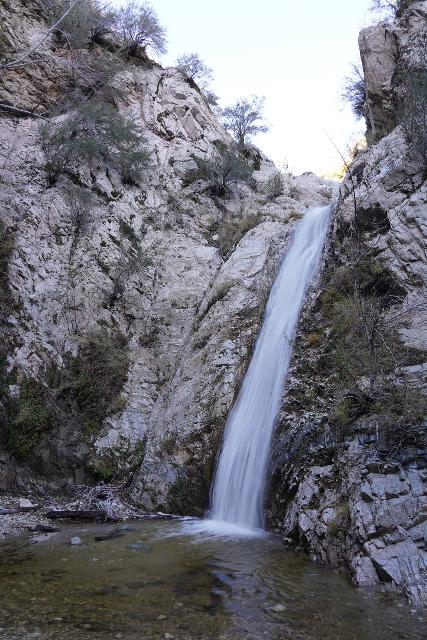 Switzer_Falls_104_12282019 - The main drop of Switzer Falls
