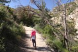 Switzer_Falls_201_04232016 - Tahia slowly making her way uphill to the scenic trail junction