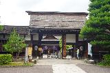 Takayama_004_07042023 - Looking at the Takayama Jinya Shrine on the way to the Sanmachi Street in Takayama