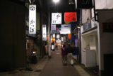 Takayama_016_10202016 - Mom and Dad walking the alleyways of Takayama at night