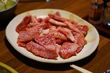 Takayama_033_07052023 - Closeup look at the marbled raw meat of the Hida Wagyu Beef at Hidagyu Maruaki Steak House in Takayama
