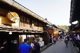 Takayama_156_04122023 - Looking outside of the happening sake tasting joint on the Sanmachi Street in Takayama