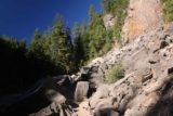 Tamanawas_Falls_061_08182017 - Traversing the major rock slide en route to Tamanawas Falls