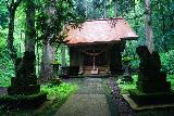 Tamasudare_118_07082023 - Last look towards the front of the Mitake Shrine before leaving the Tamasudare Falls