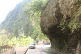 Taroko_Gorge_004_10262016 - Looking back at the one-way road through the Swallow Grotto section. Note the shoulders here were not for parking during our October 2016 visit