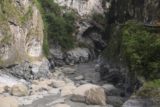 Taroko_Gorge_043_10262016 - Looking towards springs seeping from the base of the Taroko Gorge cliffs into the Liwu River in October 2016