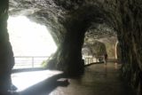 Taroko_Gorge_119_10262016 - Mom walking through some of the tunnels within the Taroko Gorge