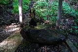 Tatsuzawa_Fudo_011_07222023 - Closeup look at the spring-fed fountain by the walk to the Tatsuzawa Fudo Falls