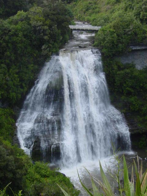 Te_Urewera_017_11142004 - Also along the way to Papakorito Falls on the Lake Waikaremoana Road was this view of Mokau Falls