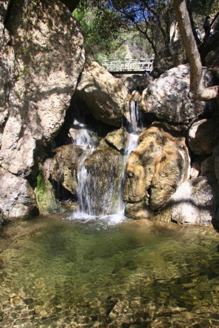 Temescal_Canyon_Falls_012_03142010 - One of the drops of Temescal Canyon Falls