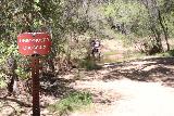 Tenaja_Falls_171_03312019 - Looking back at the unimproved crossing sign at the end of our March 2019 visit to Tenaja Falls