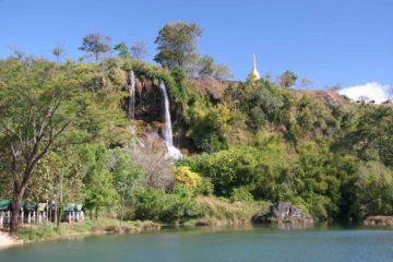 The Thararak Waterfall (pronounced 