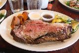The_29_Palms_Inn_002_05182019 - The prime rib specialty of the house served up at the 29 Palms Inn