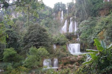 The Thi Lo Su Waterfall was probably Thailand's biggest waterfall in terms of the cumulative amount of space containing falling water.  I've also seen claims that it was the tallest waterfall in...