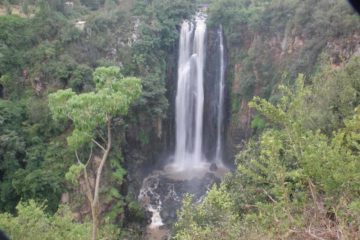 Thomson Falls (or Thomson's Falls; also known as Nyahururu) was the name of both the neighboring town as well as the waterfall.  This was the only waterfall we saw on our June 2008 safari in...