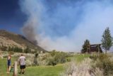 Tioga_Gas_Mart_002_06242016 - Looking back at the Marina Fire from the Tioga Gas Mart