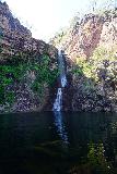 Tjaynera_Falls_088_06152022 - Tjaynera Falls fronted by a large but dark plunge pool