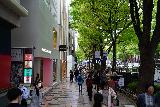 Tokyo_190_04062023 - Walking down a wide pedestrian sidewalk in pursuit of the Harujuku District in Tokyo