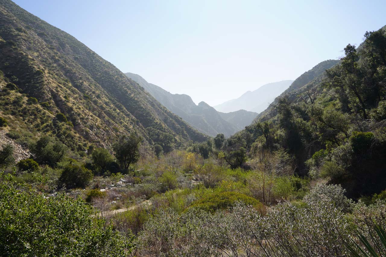 Trail Canyon Falls - Waterfall in the Western San Gabriels