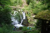 Triberg_145_06212018 - Looking back past a sheltered lookout towards the second of the Triberg Waterfalls that we encountered during our June 2018 visit