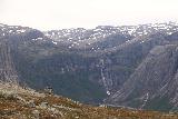 Trolltunga_175_06232019 - By this point in the Trolltunga hike, I started to see Ringedalsfossen in the distance