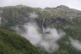 Turtagro-Over_Ardal_mtn_pass_rd_005_07212019 - Looking in the distance towards some thin waterfall as I was climbing up Bergdalen on the Fv331 leading southwards towards Øvre Årdal from Turtagrø