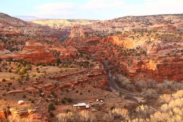UT12_Scenic_Views_011_04022018 - Between Escalante and Boulder, the UT12 State Highway passed through scenic sandstone wilderness near Calf Creek and the Escalante River