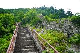 Ubagataki_024_07042023 - Looking back up towards the start of the steps at the car park for the Ubagataki Falls