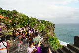 Uluwatu_008_06262022 - Lots of people lingering around the cliffside views at the Uluwatu Temple