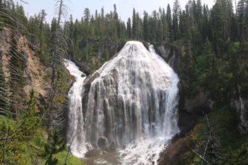 Union Falls had to have been my favorite waterfall in Yellowstone National Park besides the powerful Lower Falls of the Yellowstone River.  It had been frequently described as the most beautiful...