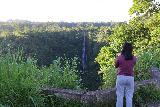 Upolu_002_11102019 - Julie checking out the Papapapaitai Falls
