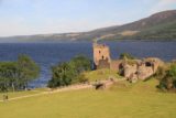 Urquhart_Castle_005_08262014 - Looking down towards the castle bordering Loch Ness