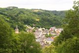 Vianden_Castle_012_06192018 - Looking down the hill towards the town of Vianden