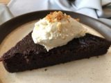 Victoria_BC_037_iPhone_08022017 - This was the chocolate beetroot cake with ice cream topping it at Nourish near Victoria Harbour