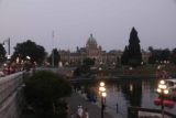 Victoria_BC_184_08022017 - Twilight at Victoria Harbour while the Parliament Building still didn't have its lights on
