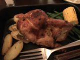 Victoria_BC_186_iPhone_08032017 - This was the rotisserie chicken that Julie got at the Bard and Banker Restaurant in Victoria