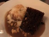 Victoria_BC_193_iPhone_08032017 - The delicious sticky toffee pudding dessert at the Bard and Banker Restaurant in Victoria