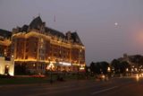 Victoria_BC_218_08022017 - Looking towards the lit up Empress Hotel at Victoria Harbour