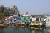 Victoria_BC_435_08032017 - Looking right towards the colorful houseboats at Fisherman's Wharf in Victoria