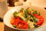 Vienna_478_07082018 - This was the clean salad that Julie got before the mains showed up at the Pizzeria Scaraboccio in Vienna