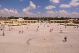 Vienna_544_07092018 - Looking back across the big open plaza before the Schonbrunn Palace in Vienna