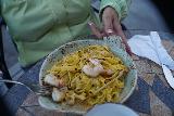 Vik_050_08082021 - This was some kind of tiger prawn pasta dish that Mom got at Halldorskaffi